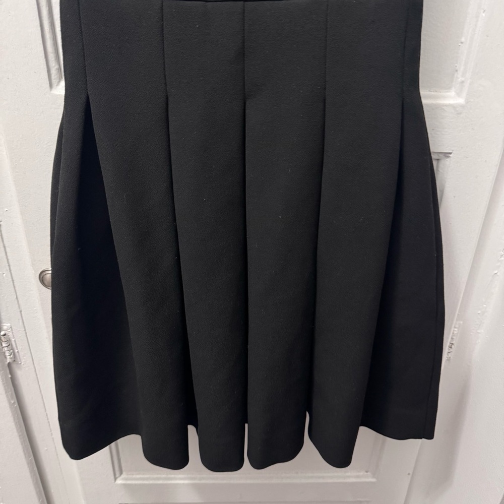 Maje Rousta Fit-and-flare Chain-detail Pleated Mini Dress - Picture 7 of 10
